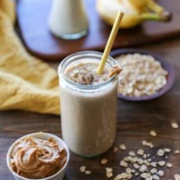 Peanut Butter Oats Shake